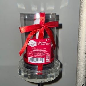 Christmas Cookie Stamps Set | 8pcs Cute Silicone Christmas Cookie Stamps Set